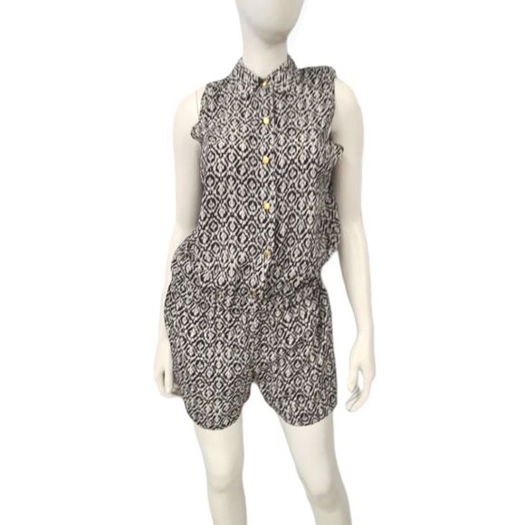 Michael Kors Romper Black and White size Med - Picture 1 of 8